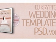 DJ Krypton Wedding Templates. PSD. Vol. 1.