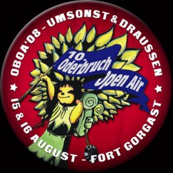 Jenz Steiner, DJ Krypton — Lied für Euch live — OBOA Festival 08, Fort Gorgast
