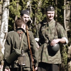 Реконструкция 08.05.2010 г. в г. Химки. Видео